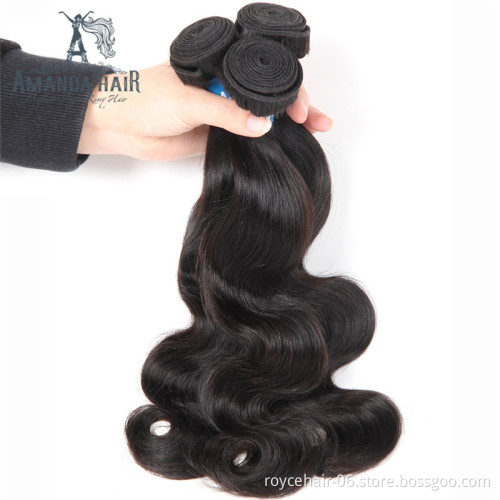 Brazilian Unprocessed Virgin Hair Body Wave Bundles Wavy Hair, Unprocessed Wholesale 100% Virgin Brazilian Hair